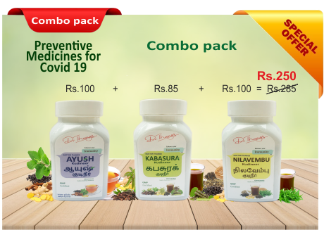 Shop Preventive Medicines For Covid 19 Combo Pack 3 Online