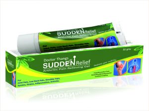 Buy Online sudden Herbal Pain Relief Gel 50Gms